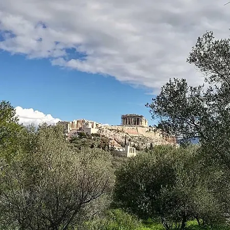 Appartement Spacious Near Acropolis With Roof Garden